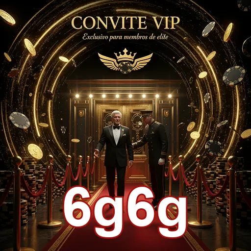 Convite VIP dos serviços elite do site 6g6g para uma experiência exclusiva.