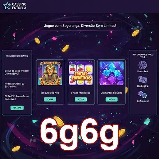 Depósitos Rápidos e Simples na 6g6g - 6g6g