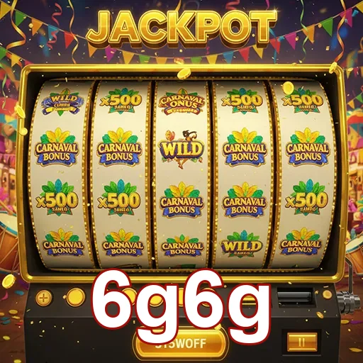 Máquina caça-níqueis jackpot da 6g6g, repleta de símbolos e emoção das apostas.