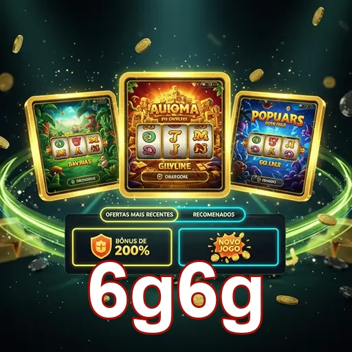 Ofertas recentes de slots disponíveis no site 6g6g, destacando promoções atrativas.